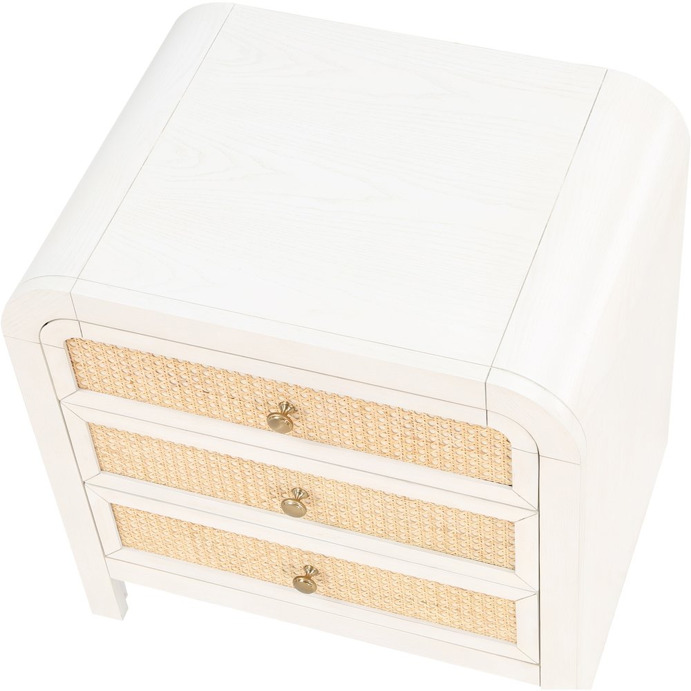 Siena White Night Stand