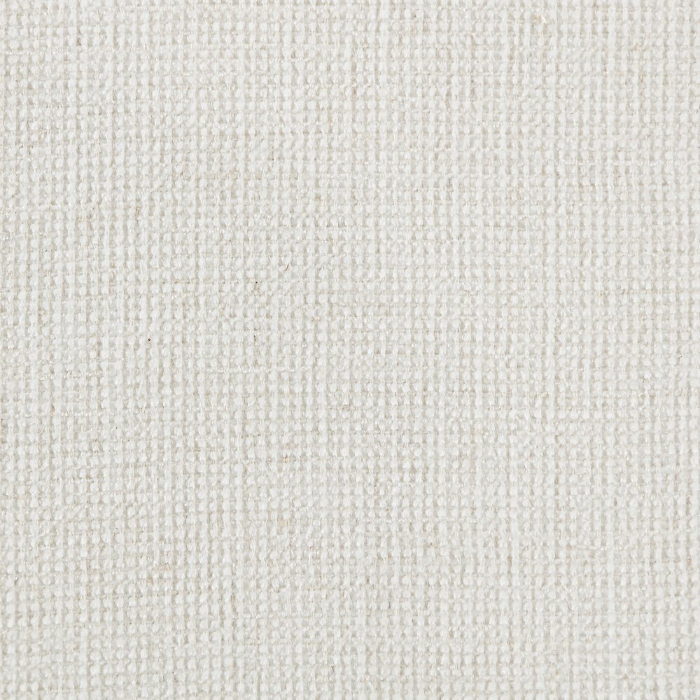Solange Cream Linen Textured Fabric Upholstered Full Bed