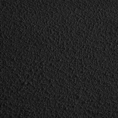 Stylus Black Boucle Fabric King Bed