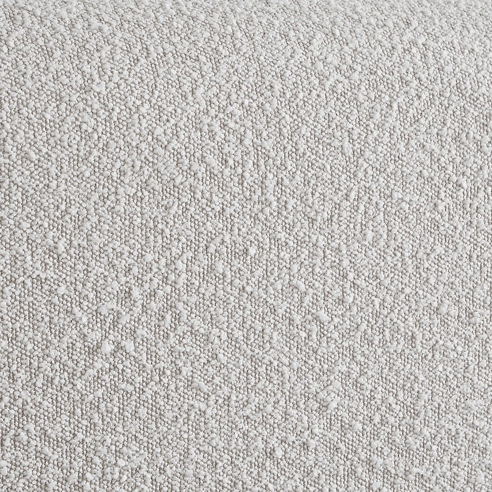 Stylus Cream Boucle Fabric King Bed