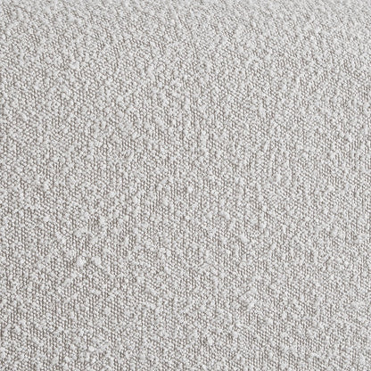 Stylus Cream Boucle Fabric Twin Bed