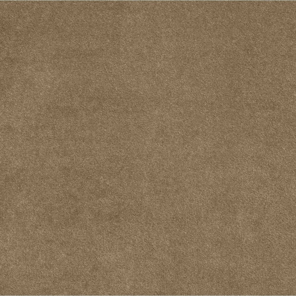 Tempo Beige Velvet Upholstered Twin Bed