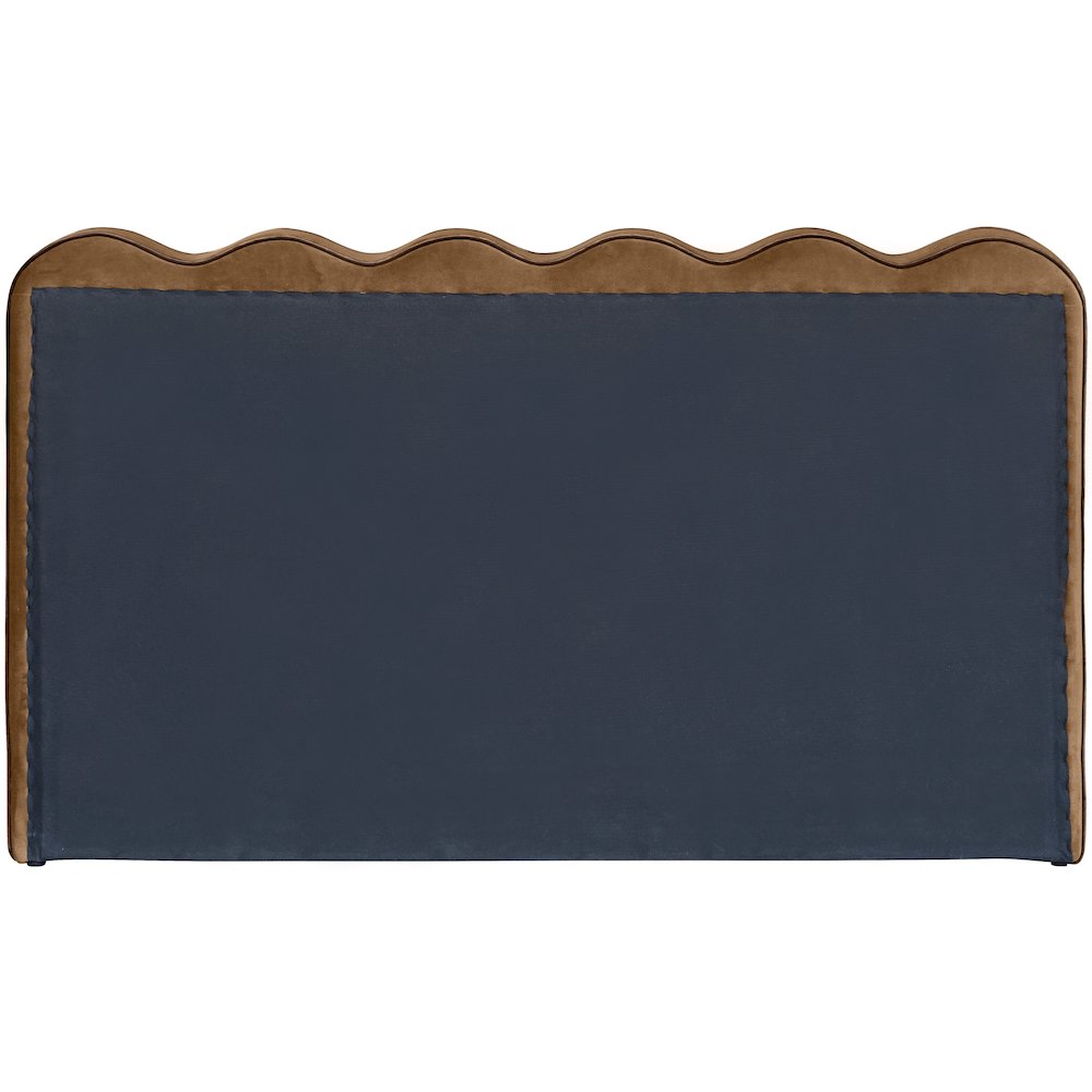 Tempo Saddle Velvet Upholstered King Bed