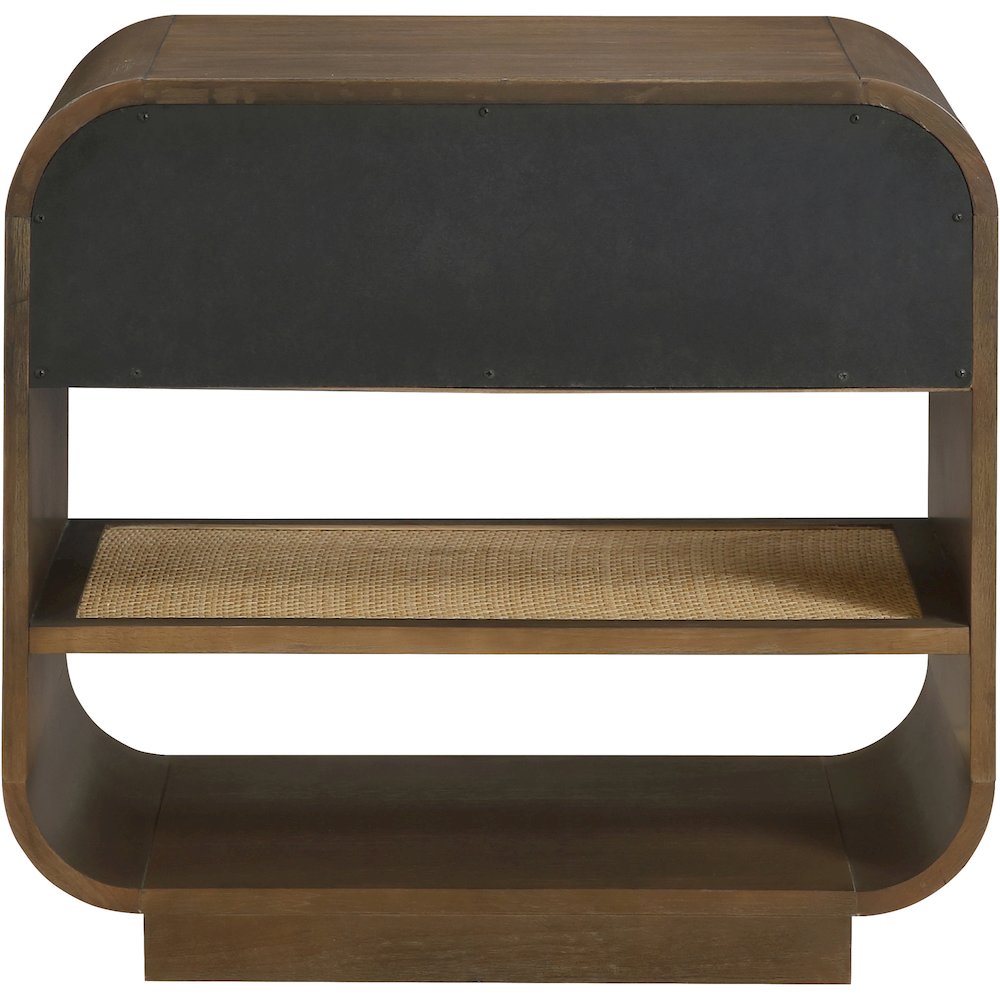 Windsor Brown Solid Wood Nightstand