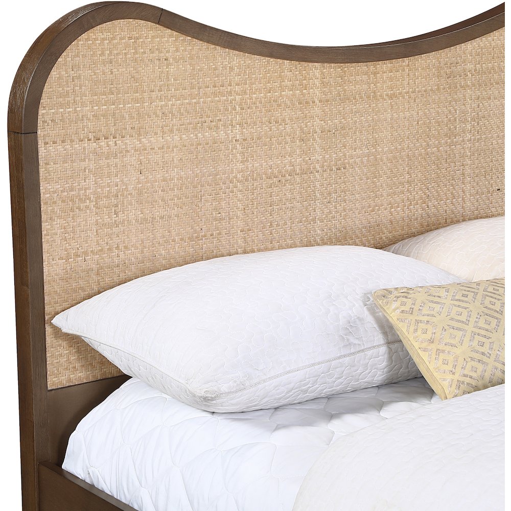 Windsor Brown Solid Wood Full Bed (3 Boxes)