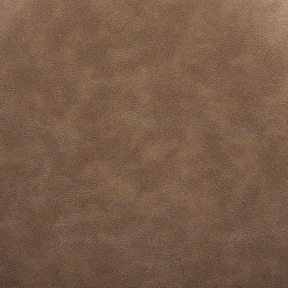 Warby Brown Vegan Leather Upholstered King Bed