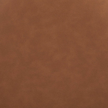 Warby Cognac Vegan Leather Upholstered Queen Bed