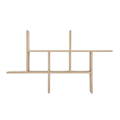 Cantilever Cubby Wall Shelf – Horizontal or Vertical - Chestnut