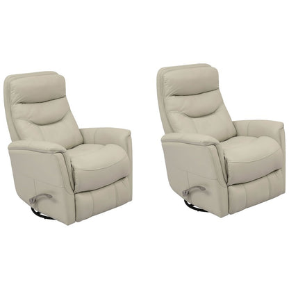 Ivory Recliner Nursery Glider Set – Elegant Boucle Chairs for Comfort
