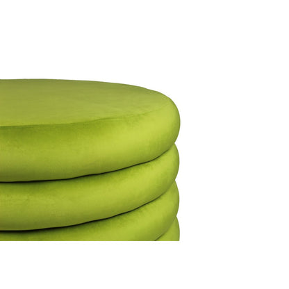 Thor Round Ottoman in Fern