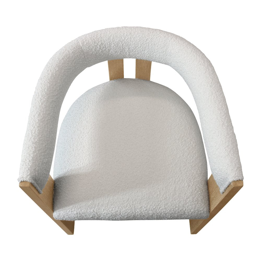 Logan 82" Dining Table with 6 Trish Irovy Chairs