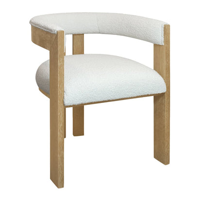 Logan 82" Dining Table with 8 Trish Ivory Chairs