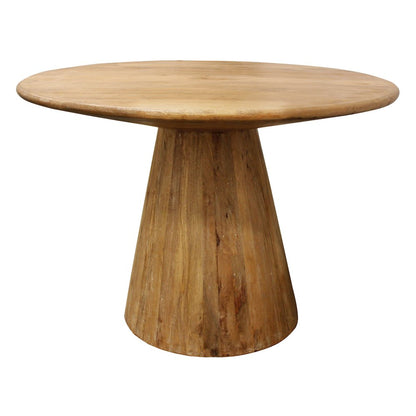 Jaden 42" Dining Table with 2 sets of Frank Leather Chairs