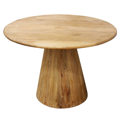 Jaden 42" Dining Table with 2 sets of Frank Leather Chairs