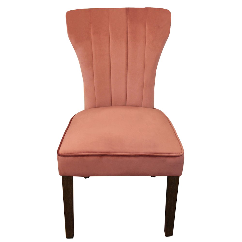 Jaden 42" Dining Table with 2 sets of Cleo Blush Chairs