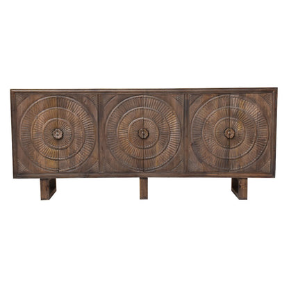 Albert Cabinet with 6 Hand Carved Doors