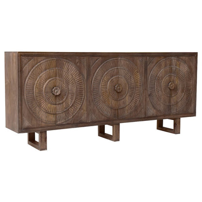 Albert Cabinet with 6 Hand Carved Doors