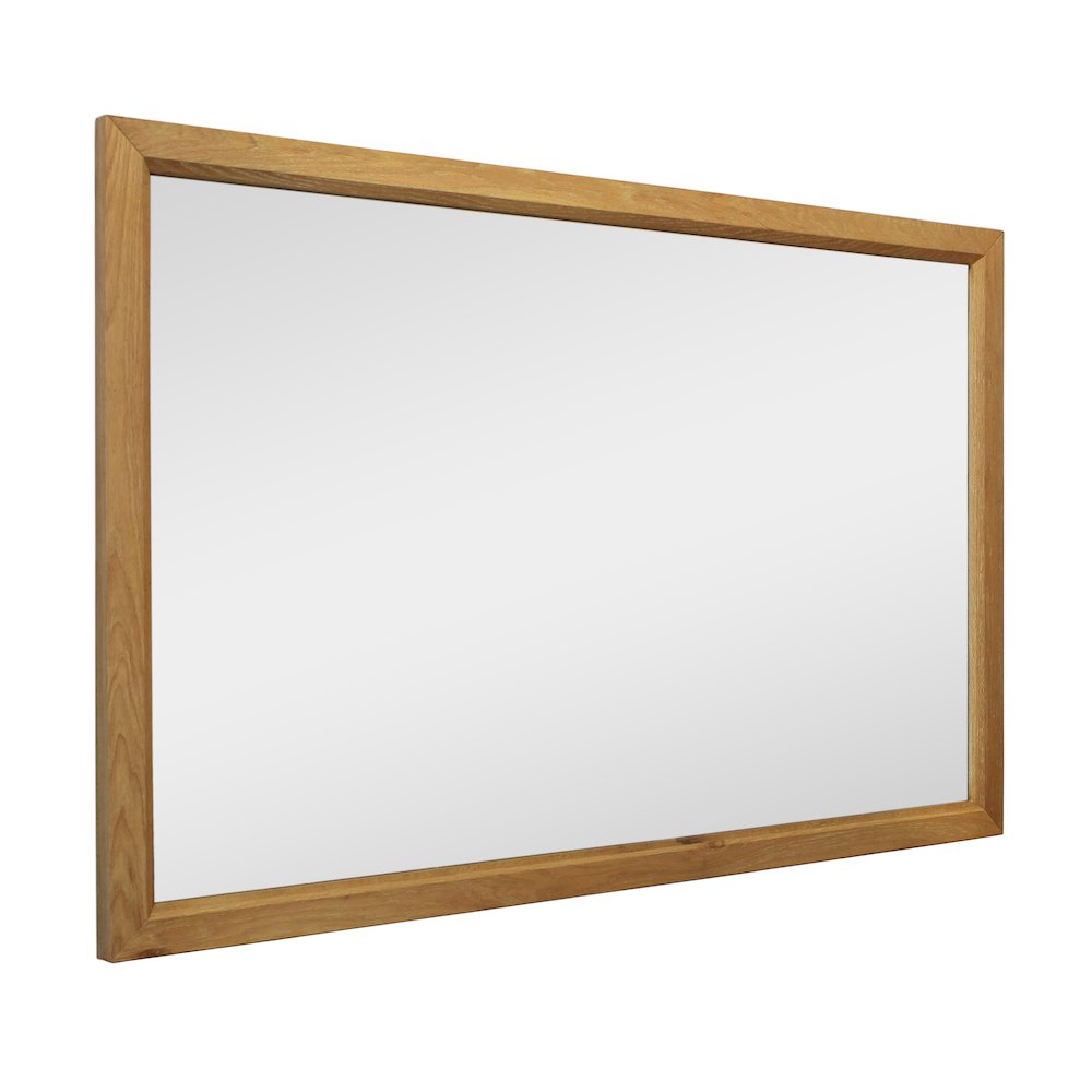 Sarasota Mirror in Natural Oak
