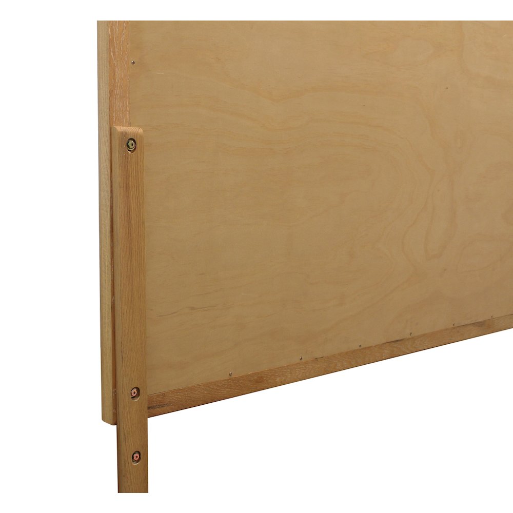 Sarasota Mirror in Natural Oak