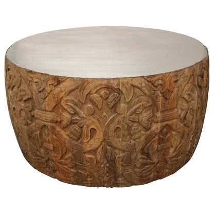 Carter Cocktail Table with Zinc Top