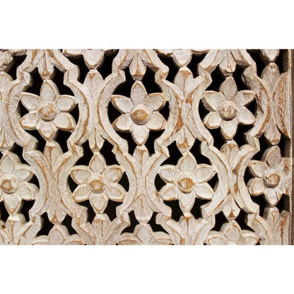 Carter Toro 4-Door Carved Sideboard in Natural
