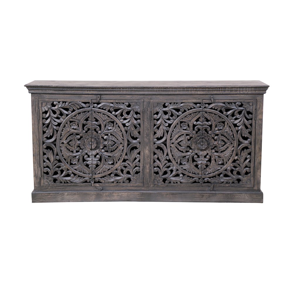Gladys 4-Door Sideboard in Gray