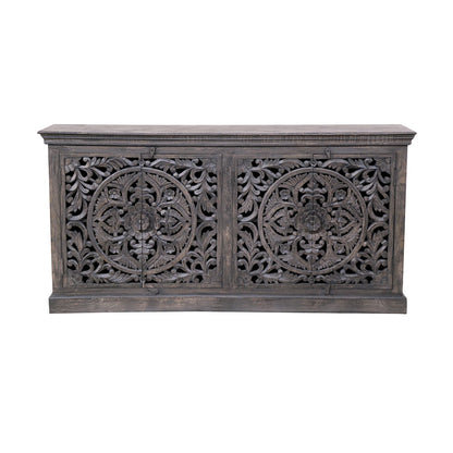 Gladys 4-Door Sideboard in Gray