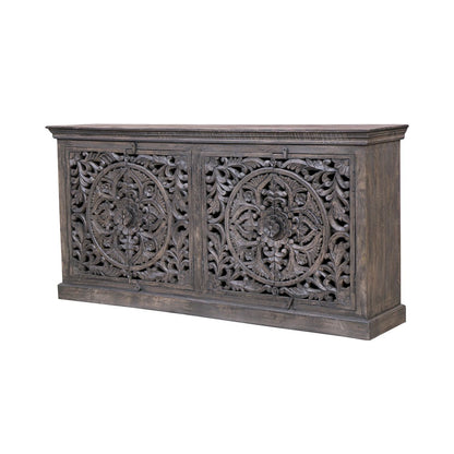 Gladys 4-Door Sideboard in Gray