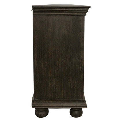 Athena 6-Door Sideboard in Antique Black