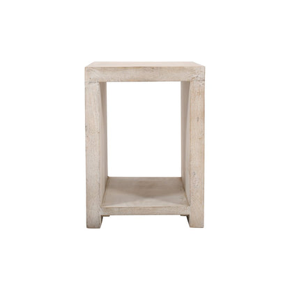 Mir 3-Piece Coffee and End Table Set in Brushed White