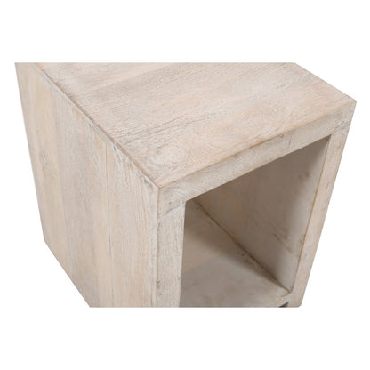 Mir 3-Piece Coffee and End Table Set in Brushed White