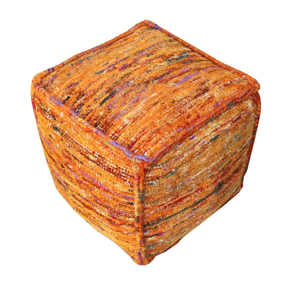Wendy Pouf in Orange