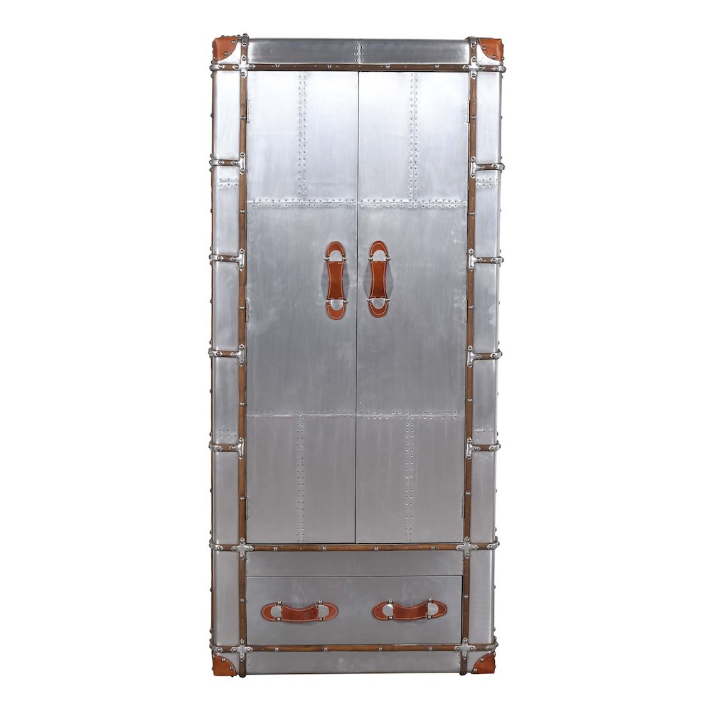 Pilot 2-Door 2-Drawer Tall Cabinet
