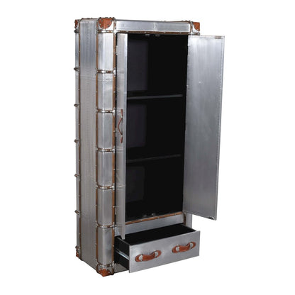 Pilot 2-Door 2-Drawer Tall Cabinet