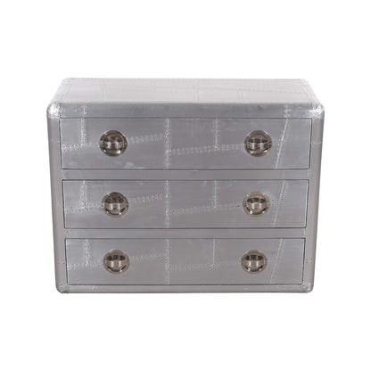 Pilot 3-Drawer Chest with Hatch pulls