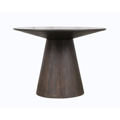 Jaden 42" Solid Wood Dining Table in Charred Ember Finish