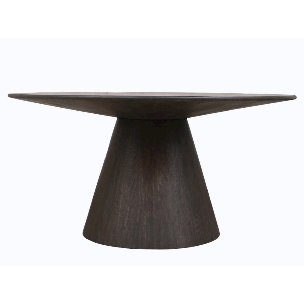 Jaden 60" Solid Wood Dining Table in Charred Ember Finish