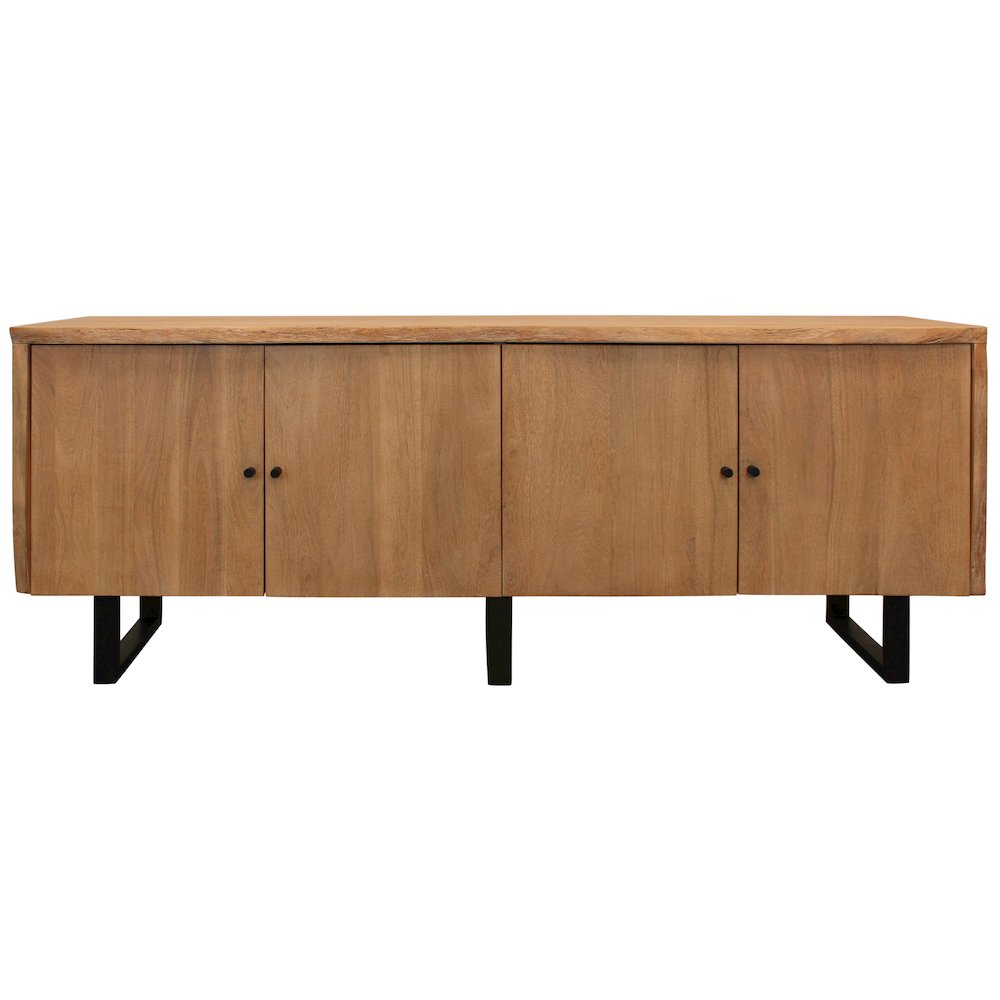 Sycamore Live Edge Credanza in Acacia Wood