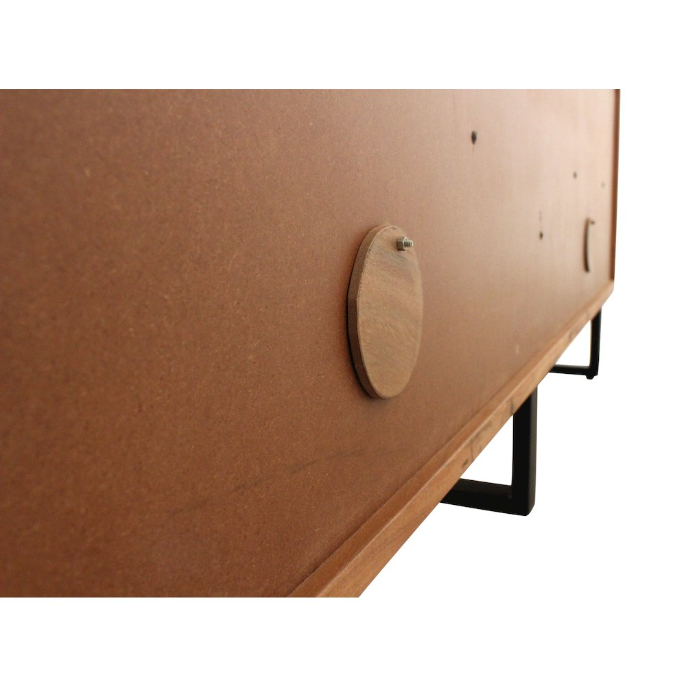 Sycamore Live Edge Credanza in Acacia Wood