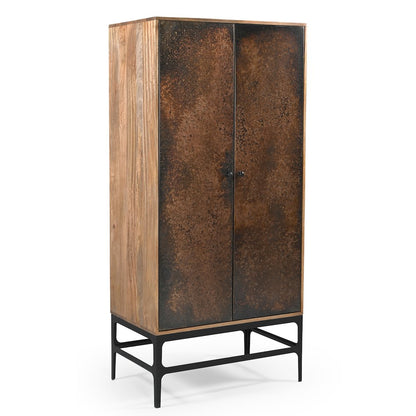 Balthazar Cabinet in Dark Copper Toned Iron