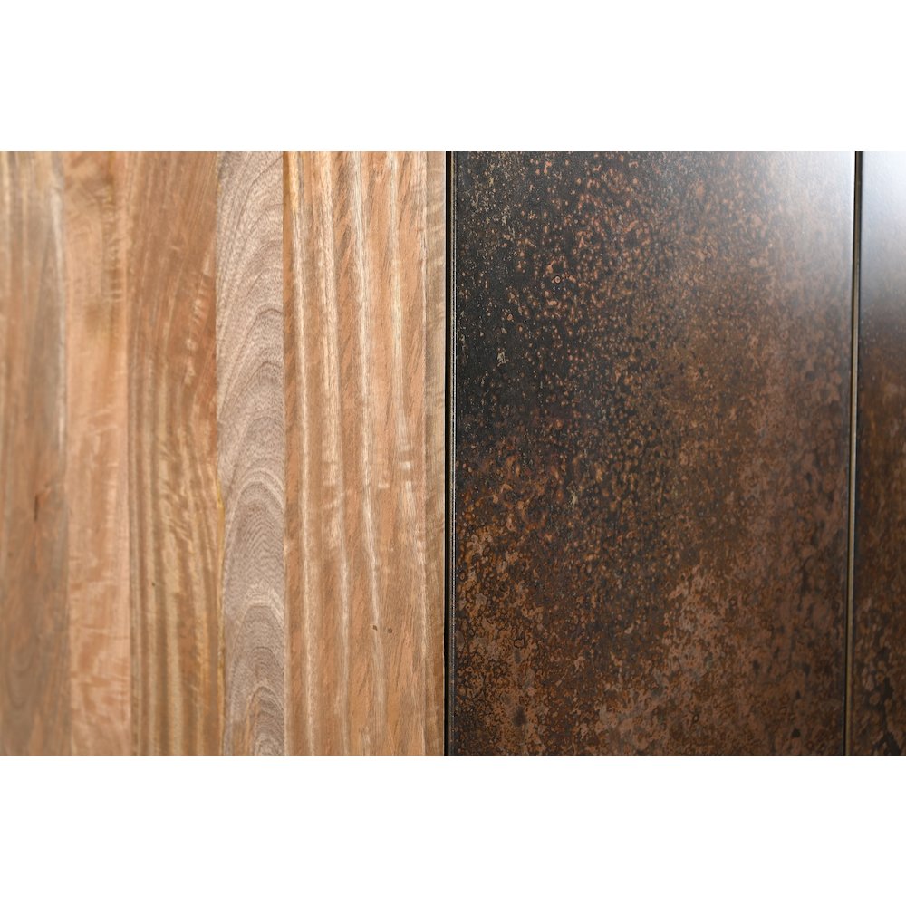 Balthazar Cabinet in Dark Copper Toned Iron