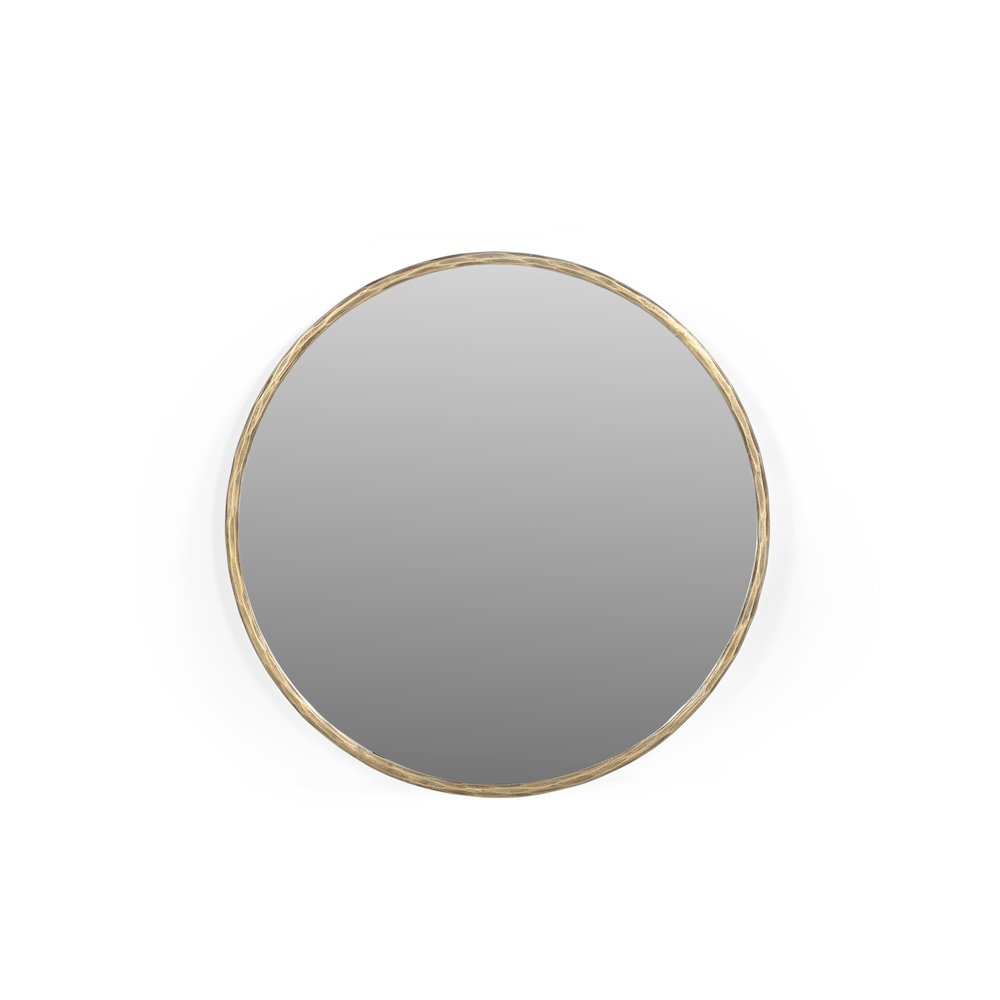 Nyra 24" Mirror with Forged Iron Frame
