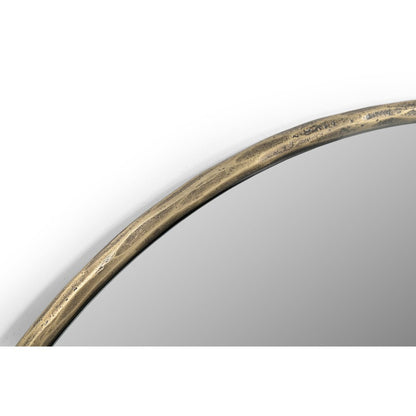 Nyra 24" Mirror with Forged Iron Frame
