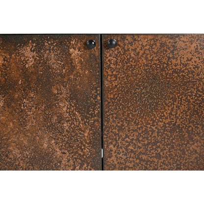 Balthazar 4-Door Sideboard in Dark Copper Toned Iron