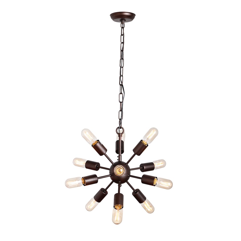 Clara Iron Orb Pendant