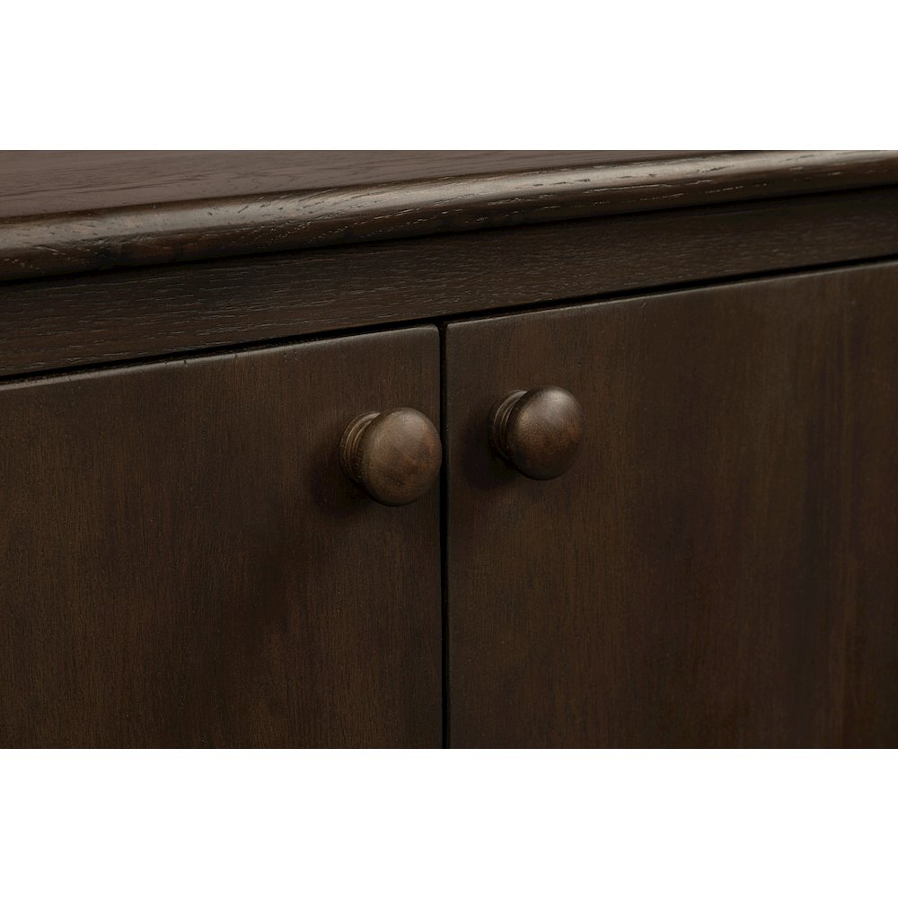 Astrid 6-Door Sideboard in Barista Brown