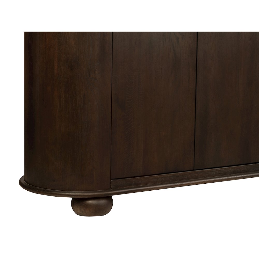 Astrid 6-Door Sideboard in Barista Brown