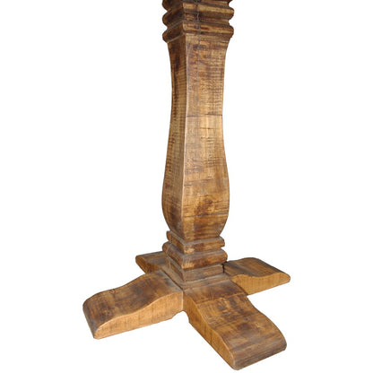 Golden Pedestal Bar Table
