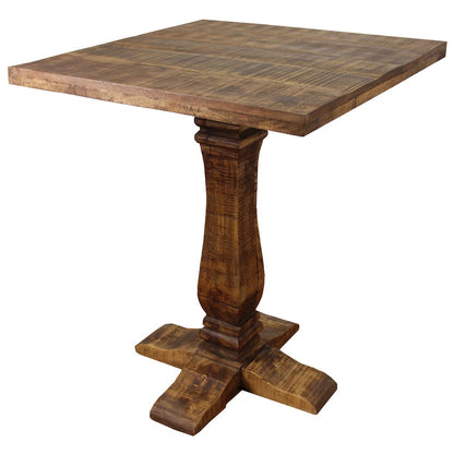 Golden Pedestal Bar Table