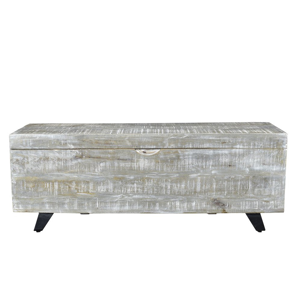 Rockefeller Storage Chest in Gray